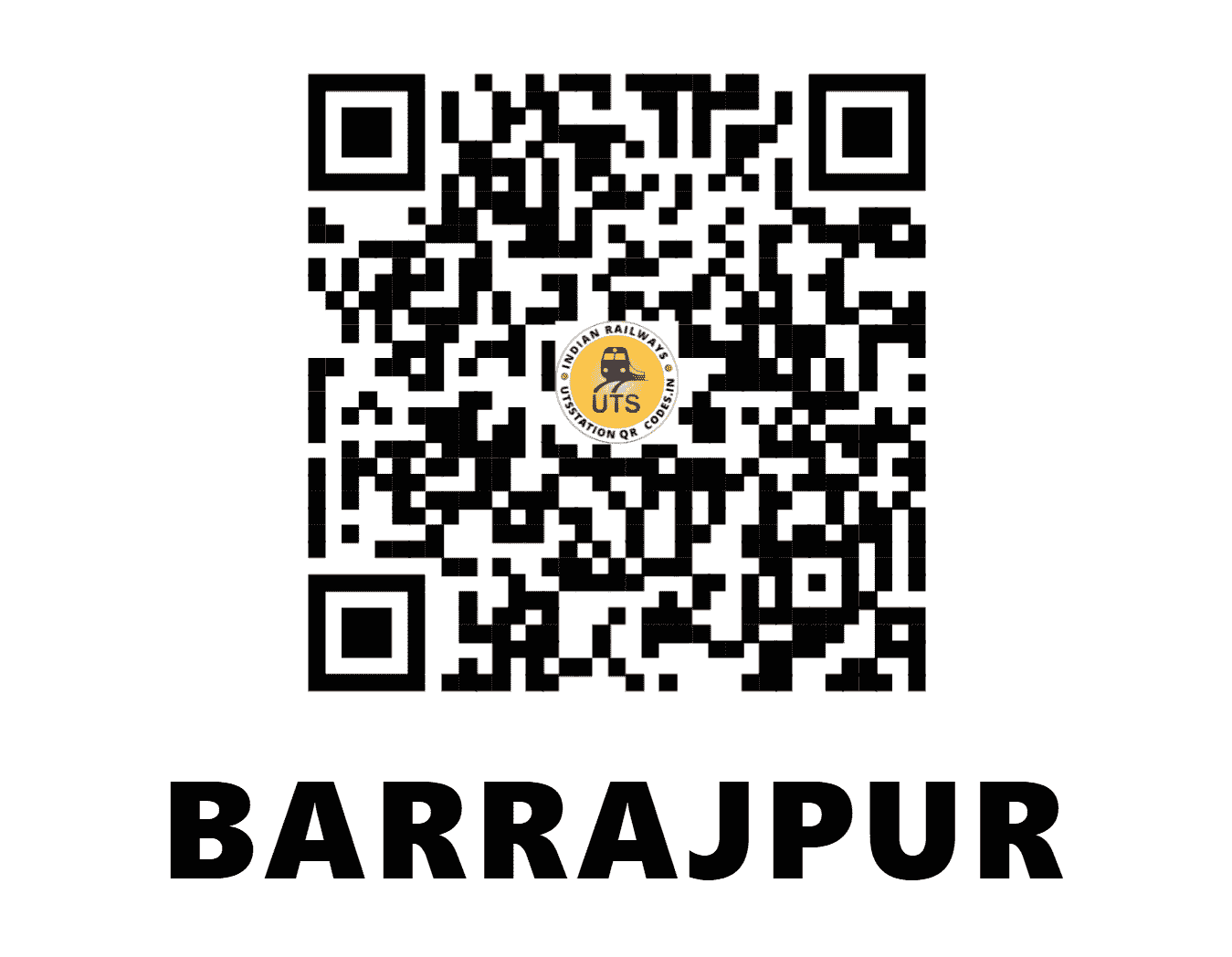 UTS QR Code for BARRAJPUR - BJR (NE - UTTAR PRADESH)